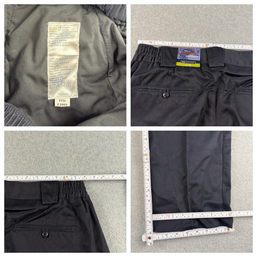 5.11 Tactical A Class Uniform Pants 38 Midnight Navy NWT Security Police Vintage - Picture 4 of 14